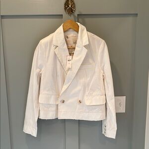 Pilcro Cream Blazer